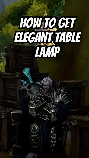 Quest: "Decor Treasure Hunt" How to get Elegant Table Lamp | WOW Housing - Shorts #worldofwarcraft