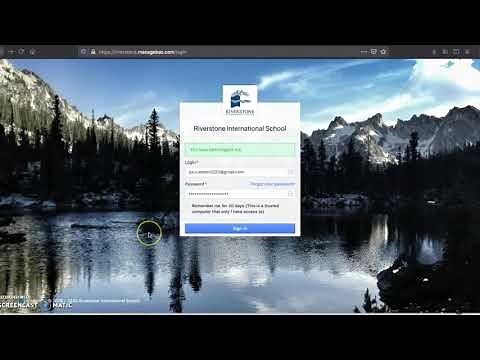 ManageBac Tutorial: Login and Dashboard