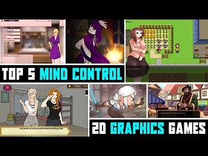Top 5 2d Mind Control Visual Novel Game's Ezrcagaming | 2D Visual Novels | Part - 8