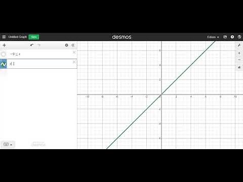 Intervalos en Desmos