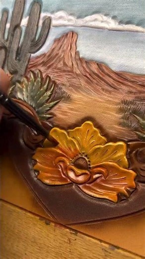 Upgrading a Desert Sun leather purse 🌵🏜️