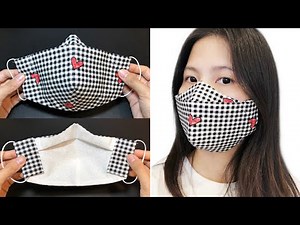 2021 PATTERN🔥🔥🔥NO FOG ON GLASSES | how to make a 3D face mask