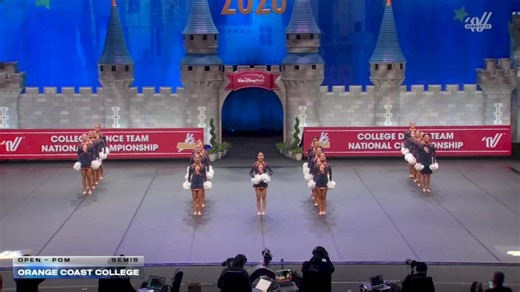 Orange Coast College [2026 Open - Pom Semis] 2026 UCA & UDA College Cheerleading and Dance Team National Championship