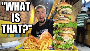 2.6K reactions · 73 shares | That is a giant burger! Today we take on...