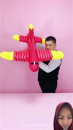 Make a cake from balloons 😱‼️