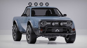 The Alpha Wolf Is An Old-School Looking, Off-Road Electric Truck