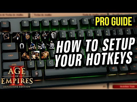 Hotkeys PRO PLAYERS use for Age of Empires 2! (Pro Setup Guide)