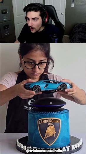 How to Make Floating Lamborghini Cake! 😯