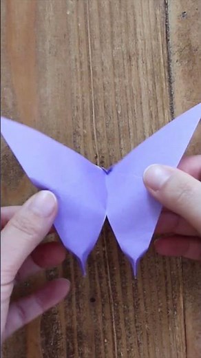 Origami Farfalla 🦋 Facile e Veloce #origami #shorts #origamifacile