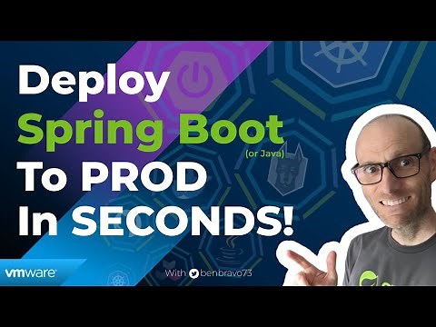 How To Deploy Spring Boot To Production Kubernetes In Seconds | VMware Tanzu
