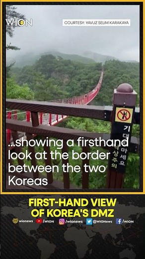 A first-hand view of Korea's demilitarised zone