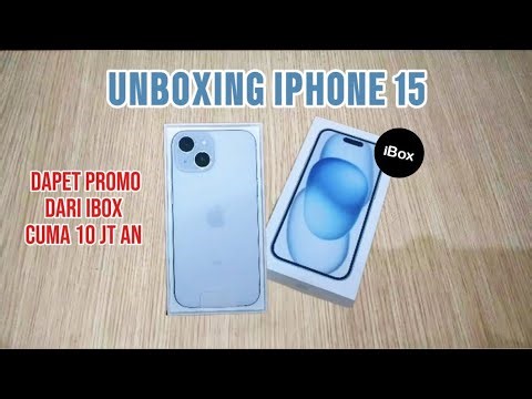 Unboxing IPhone 15 Basic 128 GB