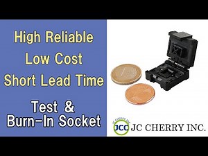 [JC CHERRY INC.] Test & Burn-In Socket "GU22 Frame Series"