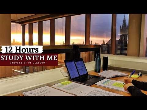 LIVE | 12 HOUR STUDY WITH ME in UK Library | Pomodoro 50/10, Deep Work Focus, Cozy UK Ambience