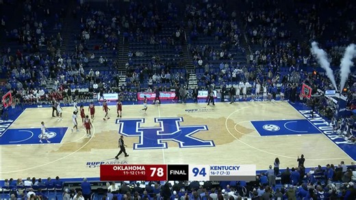 Highlight: Georgia beats Kentucky at Rupp Arena for the first time since 2009