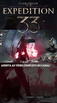 ⚠️ #ClairObscurExpedition33 | Encanta com seu visual e uma narrativa que prende do início ao fim.