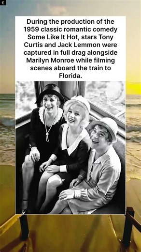 1959: Tony Curtis and Jack Lemmon Join Marilyn Monroe in Drag for Some Like It Hot