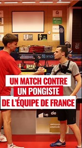 Jouer un match contre un joueur de l'équipe de France de tennis de table ??? 😱🔵⚪🔴 Notre journaliste Kévin Guisnel s'y est essayé. Avec plus ou moins de succès... 😂🏓 Cette séquence et une interview de Bixente Lizarazu sont à retrouver dans l'émission des Jeux ➡️ https://l.ouest-france.fr/OceL | Ouest France