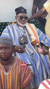 When the drums speak, Naa Yab Nanton listens like a true royal. 👑🔥 You can feel the power and peace in this moment. Have you ever witnessed tradition this alive? 🎶✨ | Andani ROYAL Family TV