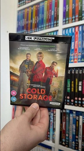 🔥📀 Cold Storage coming out on 4K Blu-ray 11th May in the UK! #coldstorage #4kbluray #bluray