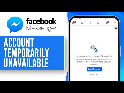 How to Fix Facebook Messenger Account Temporarily Unavailable (Full Guide)