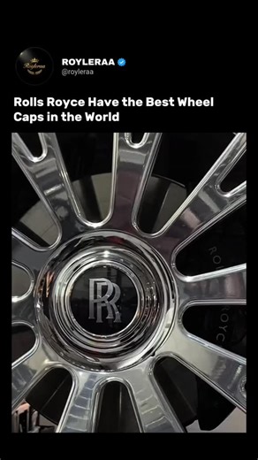 royleraa | Rolls Royce is known for perfecting even the smallest details. Their floating center caps use a weighted mechanism that keeps the logo... | Instagram
