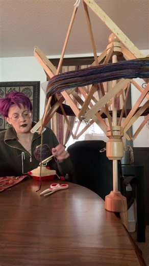 This swift and winder combo are exactly what you need to wind up hanks with no effort or frustration. #yarn #winder #tiktokshop