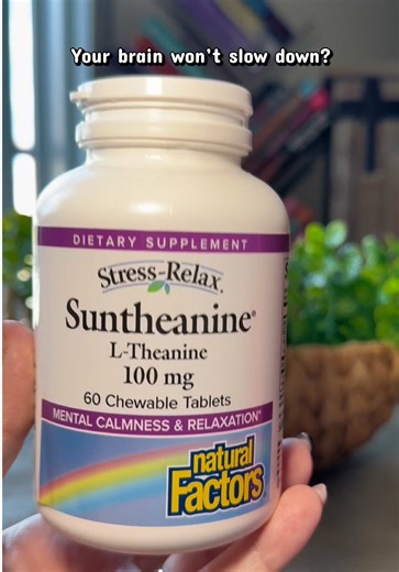 L-Theanine is one of the most popular supplements for stress, focus, and calm energy. This chewable Suntheanine L-Theanine helps support mental relaxation without drowsiness so you can stay focused and clear headed during busy or stressful days. Many people use L-Theanine daily for calm mood, better concentration, and balanced energy. #tiktokshop #stressrelief #calmsupplement #focussupport #tiktokshopsupplements