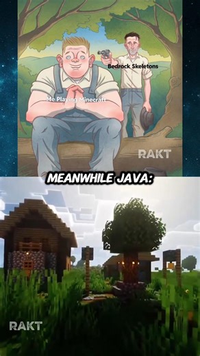 Meanwhile java 🙃⭐ #memes #minecraft