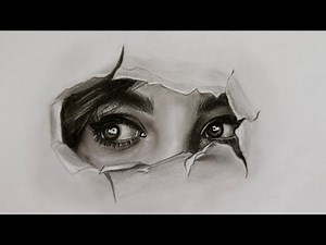 Drawing a Hyper Realistic Eye Step by Step | No time skips