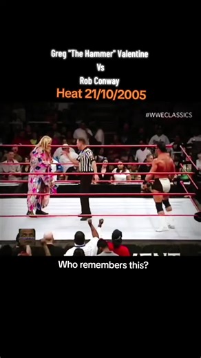 Rob Conway vs Greg Valentine: Legendary Wrestling Match