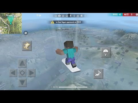 Free Fire Vs. Minecraft Bedrock!