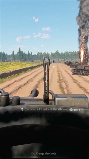 Epic Tank Battle: Narrow Escape from Fiery Ambush!