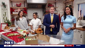 Holiday cookie decorating demo