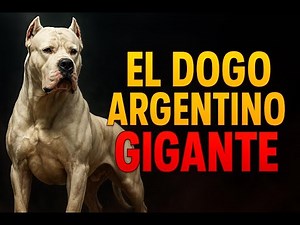 El Dogo Argentino Más Grande del Mundo No Vas a Creer lo que Hace Esta Bestia Blanca