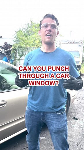 There is no doubt some of you with lethal biceps can shatter a window but the average person is more likely to break their hand. The general rule is- if I can minimize damage to myself by getting an item that can do this for me 10x more effictive then it’s worth it. Invest in a window breaker for emergency situations. My favorite ones are the spring loaded ones. Have the items I have tested up top. #safetyfirst #psa #safetytools #safetyman #car #carwindow #safetytips #todayilearned