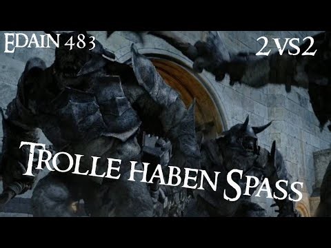 Alte Map mit Halbfestungen ! 2vs2 Edain Mod 4.8.3 Schlacht um Mittelerde 2 AdH