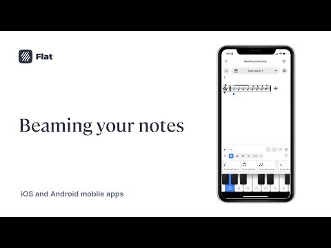 Flat mobile app: Beaming features