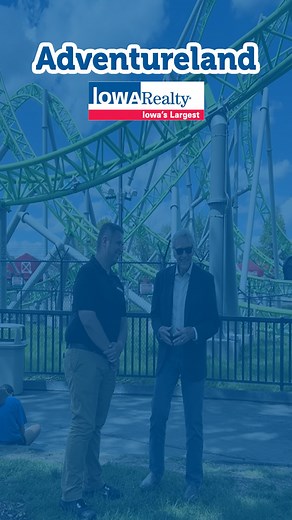 Come on over to Adventureland! Whether you're looking to beat the heat at Adventure Bay or chase thrills at Adventureland Park, one thing is for sure—there's no shortage of fun! Now celebrating 50 years, Adventureland is the place to be this summer! 😎🎢 #adventureland #amusementpark #rollercoaster #waterpark #iowa #summer #pool | Iowa Realty