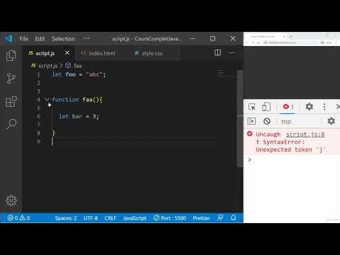52 Block scoped vs Function scoped