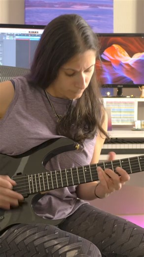 I’ve gotten asked a lot recently about how I play “The Duel” live with Dethklok (since the band is in silhouettes and tough to see) - so here’s a video that shows my parts…! 🎸🖤❗️ can’t wait to be back with the fammmm #dethklok #theduel #brendonsmall #metalocalypse #liveguitarparts #guitarparts #guitarlicks #guitarriffs #shred #dethkloklive | Nili Brosh