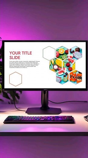 Professional SLIDE DESIGN in PowerPoint in 60 seconds 🤯 #powerpoint #tutorial #creativeslides
