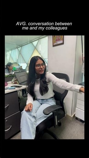 Average conversation between colleagues.