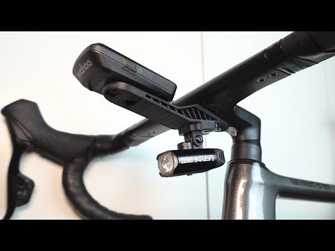 This 3D Printed Aero Bike Mount Snaps On Everything — Garmin, GoPro, Lights & More!