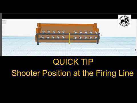 Metallic Silhouette Shooting Basics Square Shooting Position