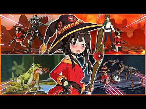 Megumin Escape from Monsters - Explosion Girl Gameplay