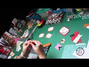 Etiquetas y pestañas con envelope punch board