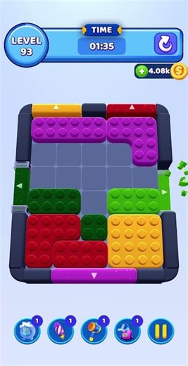 Color Block Level 93 GAME walkthrough