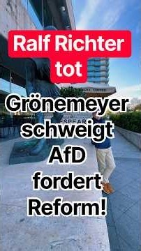✅ Ralf Richter: Grönemeyer remains silent, AfD wants to take action! Ulla Schmidt & Lauterbach cu...