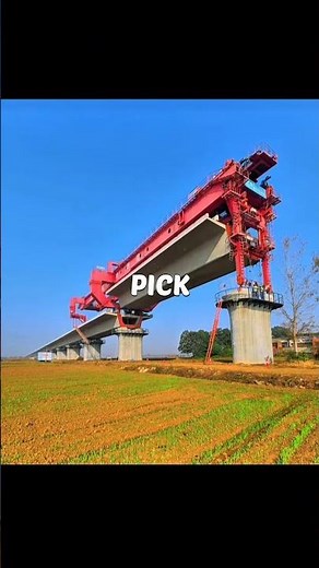 How China Builds Bridges This Fast 😳🚧.